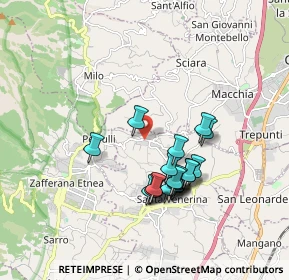 Mappa Via Giacomo Matteotti, 95010 Santa Venerina CT, Italia (1.7905)