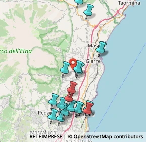 Mappa Via Giacomo Matteotti, 95010 Santa Venerina CT, Italia (9.567)