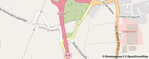Mappa Santa Venerina
