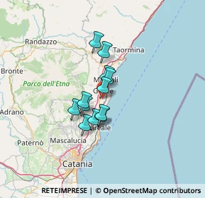 Mappa Strada 19, 95018 Riposto CT, Italia (9.43583)