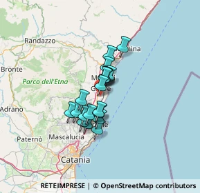 Mappa Strada 19, 95018 Riposto CT, Italia (9.2255)