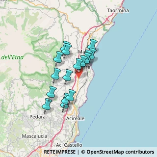 Mappa Centro Commerciale Emmezeta Catania, 95018 Riposto CT, Italia (5.96813)