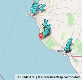 Mappa Via dei Pescatori, 91020 Petrosino TP, Italia (8.017)