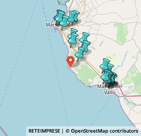 Mappa Via dei Pescatori, 91020 Petrosino TP, Italia (8.764)