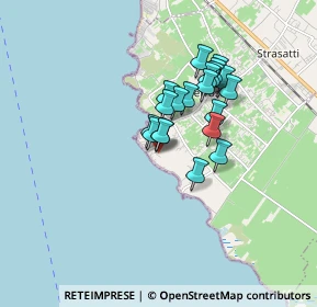 Mappa Via dei Pescatori, 91020 Petrosino TP, Italia (1.39)