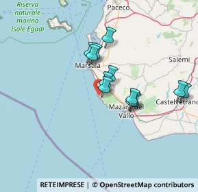 Mappa Via dei Pescatori, 91020 Petrosino TP, Italia (12.54167)