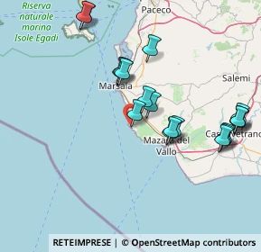 Mappa Via dei Pescatori, 91020 Petrosino TP, Italia (17.80947)