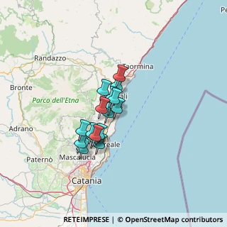 Mappa SP117, 95018 Riposto CT, Italia (9.43176)