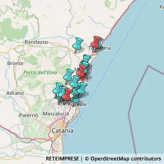 Mappa SP117, 95018 Riposto CT, Italia (9.976)