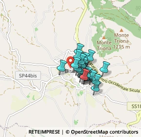 Mappa Cortile Vetrano, 90032 Bisacquino PA, Italia (0.527)