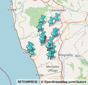 Mappa 87010 Santa Caterina Albanese CS, Italia (10.03263)