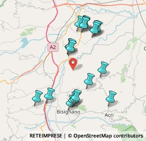 Mappa Contrada Cavallo D'Oro, 87048 Santa Sofia D'epiro CS, Italia (8.23684)