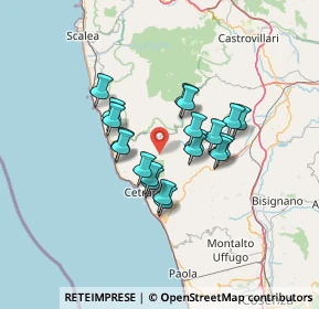 Mappa Contrada Vallerote, 87010 Sant'Agata di Esaro CS, Italia (10.8965)