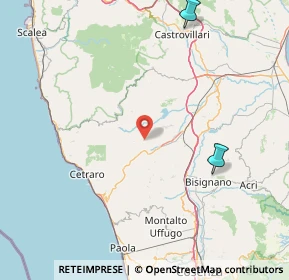 Mappa Contrade Pianette, 87018 San Marco argentano CS, Italia (78.30444)
