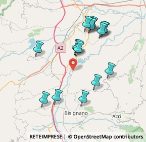 Mappa Contrada Mandrie, 87048 Santa Sofia D'epiro CS, Italia (8.23688)