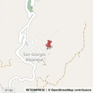 Mappa Via matteotti giacomo 13, 87041 San Giorgio Albanese, Cosenza (Calabria)
