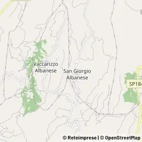 Mappa San Giorgio Albanese