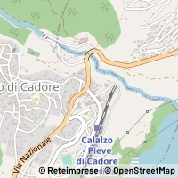 Kaart Calalzo di Cadore