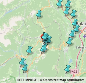 Mappa Via S. Lucia, 38013 Fondo TN, Italia (8.0835)