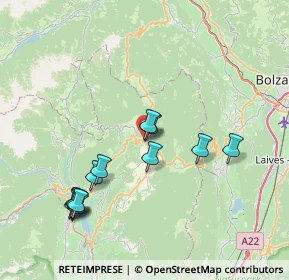 Mappa Via S. Lucia, 38013 Fondo TN, Italia (7.63)