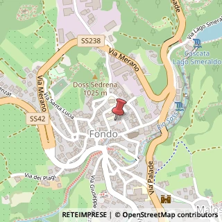 Mappa Piazza Do, 5, 38013 Fondo, Trento (Trentino-Alto Adige)