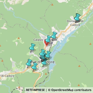 Mappa Via Marmarole, 32042 Calalzo di Cadore BL, Italia (1.77923)