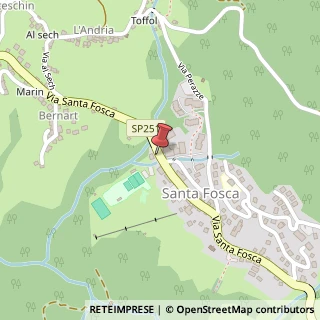 Mappa Via Santa Fosca, 1, 32020 Selva di Cadore, Belluno (Veneto)