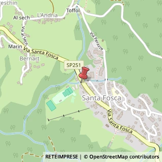 Mappa Via Santa Fosca,  2, 32020 Selva di Cadore, Belluno (Veneto)