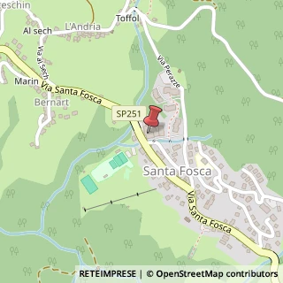 Mappa Santa Fosca, Località, 32020 Selva di Cadore, Belluno (Veneto)