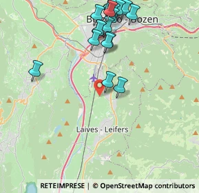 Mappa Via Vurza, 39055 Laives BZ, Italia (4.6655)