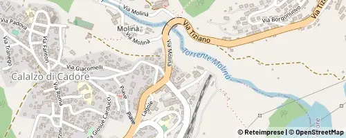 Mappa Calalzo di Cadore