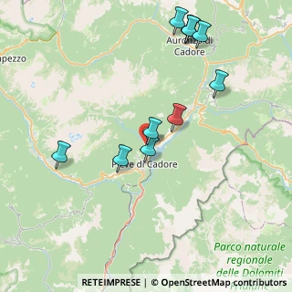 Mappa Piazza IV Novembre, 32042 Calalzo di Cadore BL, Italia (8.52091)