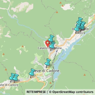 Mappa Piazza IV Novembre, 32042 Calalzo di Cadore BL, Italia (2.73727)