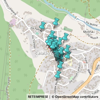 Mappa Via Fiori, 32042 Calalzo di Cadore BL, Italia (0.11724)