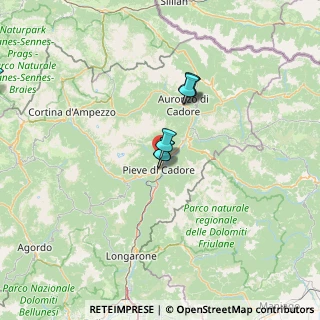 Mappa Via Fanton, 32042 Calalzo di Cadore BL, Italia (29.85154)
