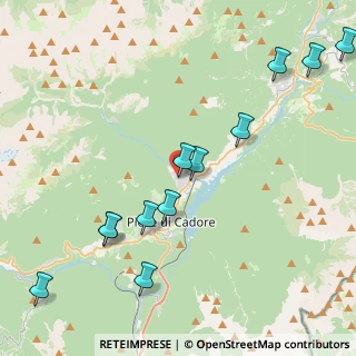 Mappa Via Angelo Frescura, 32042 Calalzo di Cadore BL, Italia (4.79917)