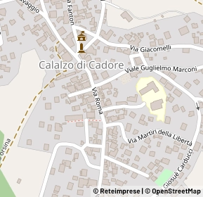 Mappa Via roma, 32042 Pieve Di Cadore BL, Italia (0.06923)