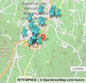 Mappa Crocevia, 39057 Appiano sulla strada del vino BZ, Italia (0.7305)