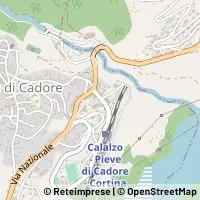 Karte Calalzo di Cadore