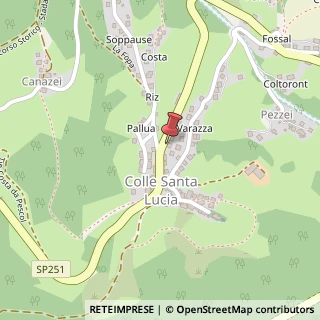 Mappa Via Fursil, 11, 32020 Colle Santa Lucia, Belluno (Veneto)