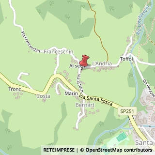 Mappa Via al Sech, 18, 32020 Selva di Cadore, Belluno (Veneto)