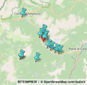 Mappa Strada Statale, 32046 San Vito di Cadore BL, Italia (5.14154)