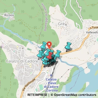 Mappa Via Molina, 32040 Domegge di Cadore BL, Italia (0.32)
