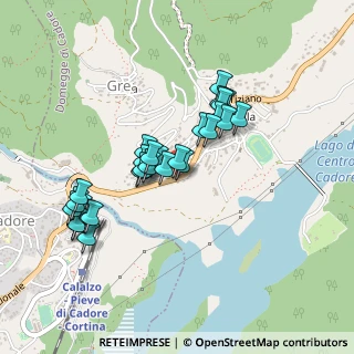 Mappa Via Vittorio Veneto, 32040 Domegge di Cadore BL, Italia (0.38214)