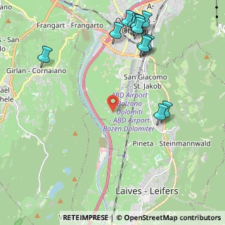 Mappa Via al boschetto, 39100 Bolzano BZ, Italia (2.62615)