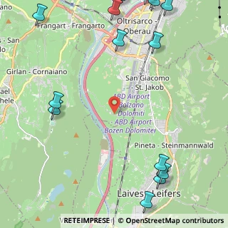Mappa Via al boschetto, 39100 Bolzano BZ, Italia (3.6295)