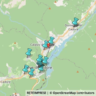 Mappa Via Lagole, 32042 Calalzo di Cadore BL, Italia (2)