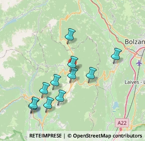 Mappa Fondo, 38013 Fondo TN, Italia (7.27818)