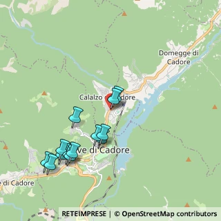Mappa Via Generale Carlo Alberto dalla Chiesa, 32042 Calalzo di Cadore BL, Italia (2.06)