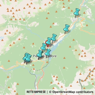 Mappa Via Generale Carlo Alberto dalla Chiesa, 32042 Calalzo di Cadore BL, Italia (3.35833)
